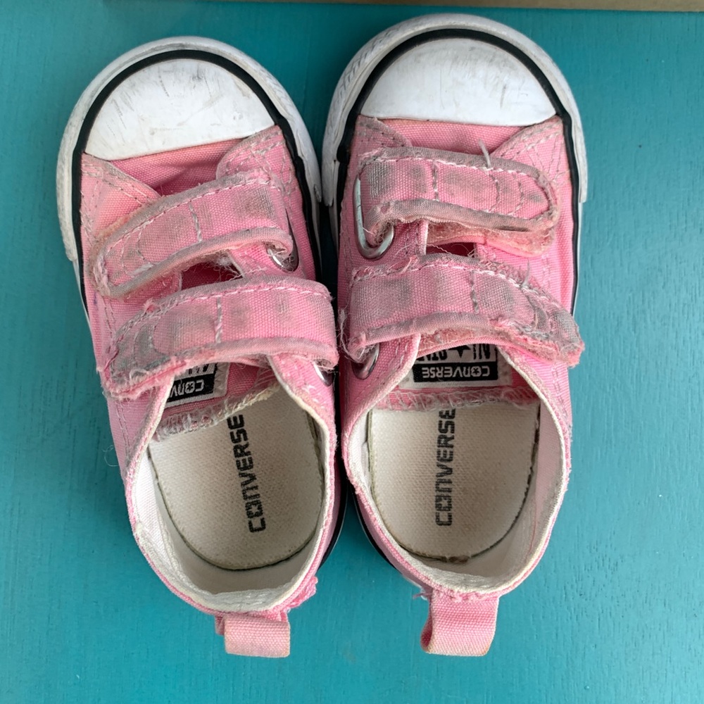 Pink Toddler Converse - Picture 8 of 10